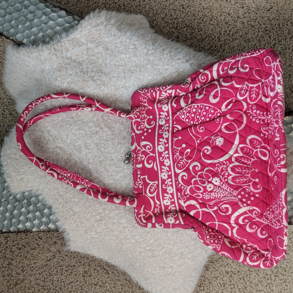 Vera Bradley Twirly Birds Pink purse